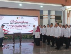 Resmi Pimpin PMI Pati, Atik Kusdarwati Siap Menjalankan Tugas Kemanusiaan