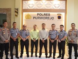 Perkuat Koordinasi, Kepala Rutan Purworejo Kunjungi Polres
