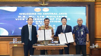 Jateng dan Fujian Perkuat Kolaborasi Maritim, Teken Kerja Sama Strategis