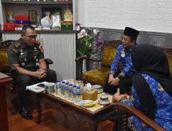 ‎Perkuat Sinergi, Dandim Demak Terima Kunjungan Silaturahmi Kadinkes