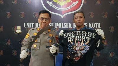 ‎Pria Bersenjata Parang Gagal Rampas HP di Kudus, Polisi Bekuk di Tempat Kerja
