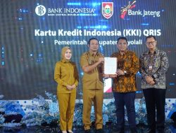 Pemkab Boyolali Kolaborasi dengan Bank Jateng Luncurkan KKI QRIS untuk Transaksi yang Efisien