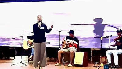 Puisi Senandung Angin Laut dalam Sejuk Gunung Kendal Dibaca Bupati di Peluncuran Antalogi