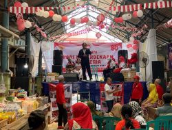 Pedagang Pasar Jepara II Meriahkan HUT RI dengan Lomba