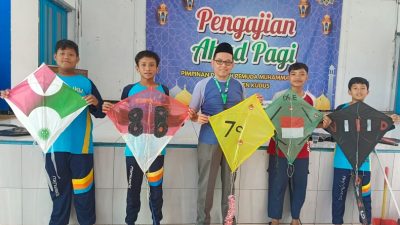 Lomba Layang-layang SMP Muhammadiyah 1 Kudus Tingkatkan Kreativitas Siswa