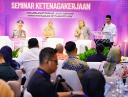Buka Seminar APINDO, Bupati Kudus Tegaskan Jaga Iklim Investasi dan Lindungi Pekerja
