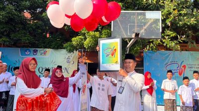 Logo HUT ke-61 SMP 1 Jekulo, Usung Semangat Sinergi Meraih Prestasi