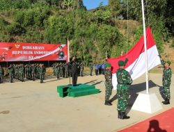 Upacara HUT ke-80 RI di Lereng Sumbing, Warga Banaran Catat Sejarah Baru