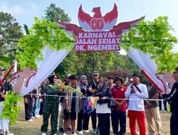 Warga Ngembel Meriahkan Jalan Sehat Bertema Profesi dengan Doorprize Menarik