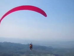 Tak Lama Lagi, Wisata Paralayang di Curug Sewu Kendal Siap Dibuka untuk Umum