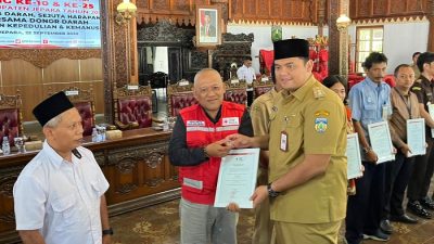 PMI Jepara Beri Penghargaan Pendonor Darah Sukarela
