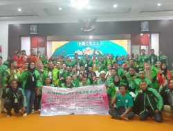 Ratusan Ojol Kudus Padati DPRD, Gelar Doa Bersama untuk Rekan yang Gugur