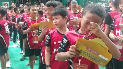 ‎50 Pebulutangkis Cilik Masuk Babak Karantina Usai Amankan Super Tiket