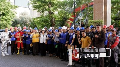 Hotel Ciputra Semarang Gelar Simulasi Evakuasi Kebakaran untuk Tingkatkan Kesiapan Darurat