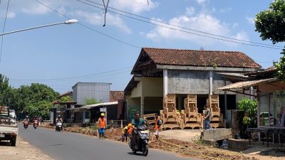 Pemkab Jepara Bangun Tiga Titik Drainase di Jalan Taman Siswa, Segini Anggarannya