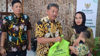 Baznas Jepara Salurkan Bantuan Pangan untuk Anak Terdampak Stunting