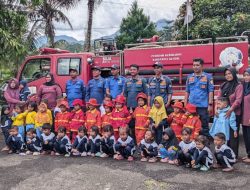 KKN UIN Walisongo Gandeng Damkar, Tanamkan Kesadaran Keselamatan di KB Bina Anak Sholih