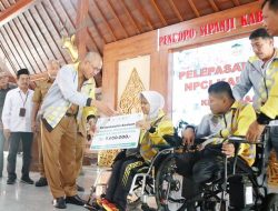 Target 17 Medali, 32 Atlet Disabilitas NPCI Banyumas Dilepas Menuju Kejurprov Jateng