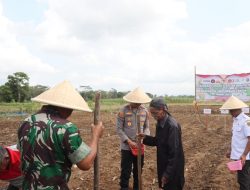 Dukung Swasembada Pangan 2025, Polres Purworejo Pimpin Gerakan Tanam Jagung Serentak