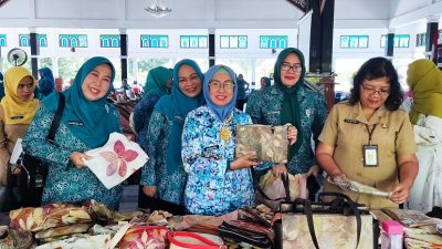 TP PKK Pemalang Gelar Pelatihan Ecoprint untuk Pemberdayaan Perempuan