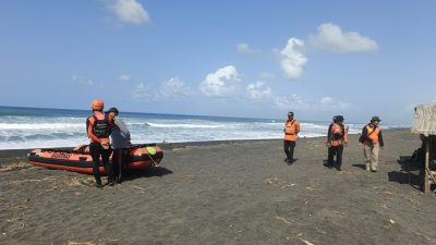Pencarian Hari Kedua Siswa SMP yang Hilang di Pantai Dewaruci, Tim SAR Gabungan Kerahkan Drone Thermal