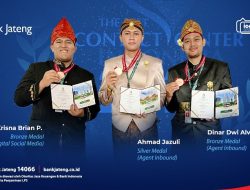 Raih Prestasi Gemilang, Insan Layanan Bank Jateng Sabet Medali di The Best Contact Center Indonesia 2025!
