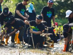 Gubernur Jateng Pimpin Penanaman Jutaan Bibit Mangrove Serentak, Catatkan Rekor Muri