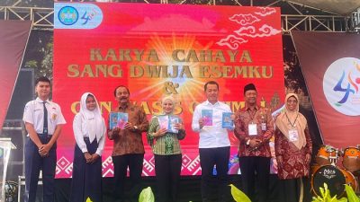 SMP 4 Kudus Luncurkan Buku Sebagai Wujud Melek Literasi