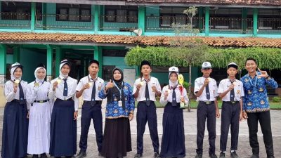 SMP 1 Lasem Sabet Delapan Medali Kejurkab Pencak Silat
