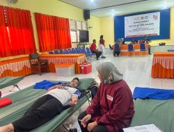 SMP 4 Kudus Gelar Bakti Sosial Donor Darah & Pasar 0 Rupiah