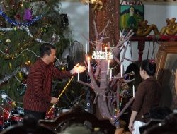 Ribuan Umat Kristiani Padati Pendopo Jepara, Rayakan Natal Penuh Khidmat