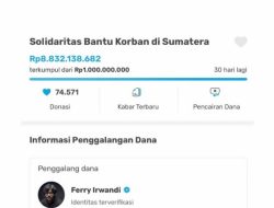 Tembus Rp 8,8 Miliar dalam Semalam! Aksi Kilat Ferry Irwandi Galang Donasi untuk Banjir Sumatera