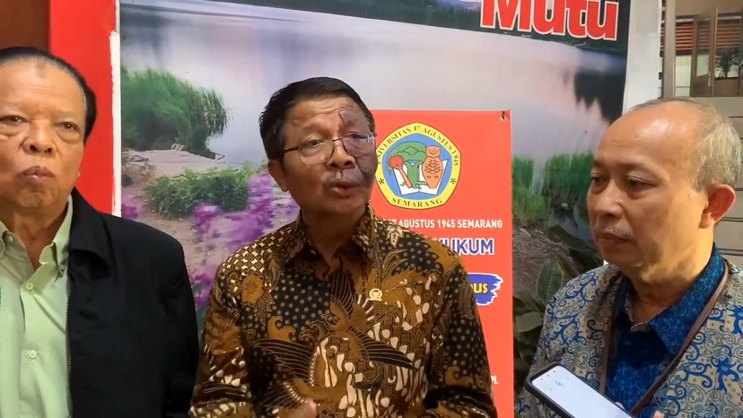 Anggota DPD RI Muhdi dan Aanya Rina bertemu Rektor Untag Semarang bahas kasus kematian Dr. Levi
