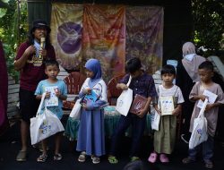 Keren! Bocah 4 Tahun di Jepara Sudah Rilis Buku Sendiri di Ajang Ilalang Fantasia