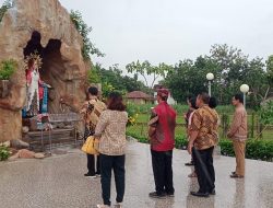 Libur Natal 2025, Pengunjung Taman Bunda Maria Tayu Pati Meningkat Dua Kali Lipat