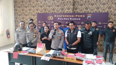Polres Kudus Ungkap Dua Kasus Narkoba di Jekulo, Sita Obat Logo Y dan Sabu