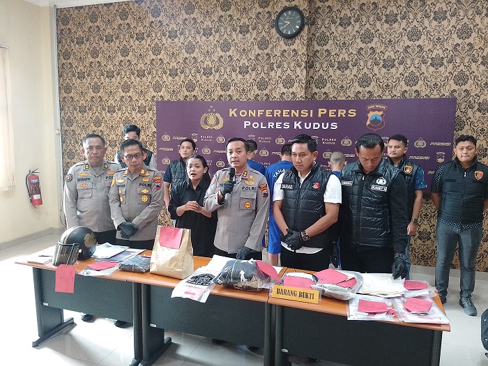 Gelar perkara barang bukti obat terlarang logo Y dan sabu hasil ungkap kasus Satresnarkoba Polres Kudus
