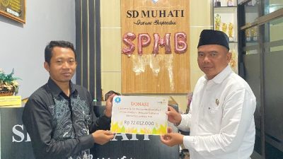Peduli Bencana Aceh-Sumatera, SD Muhammadiyah Pati Gelar Shalat Gaib dan Galang Donasi