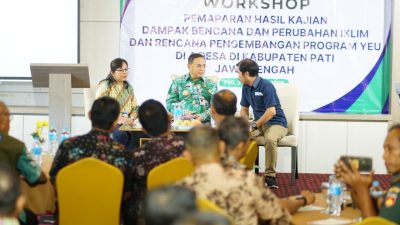 Hadiri Workshop YEU, Bupati Pati Soroti Pentingnya Mitigasi Perubahan Iklim di Kawasan Pesisir