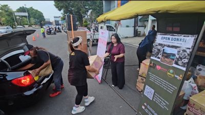 Peduli Bencana Sumatra, IJTI dan Kodim Pati Galang Donasi di Alun-alun