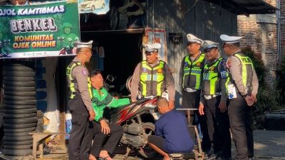 Satlantas Polresta Pati bersama Ojol bersinergi jaga keamanan dan ketertiban masyarakat
