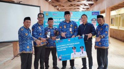 Wujudkan Transparansi, Bank Jateng Dukung Penuh Aplikasi e-Retribusi Pasar Jepara