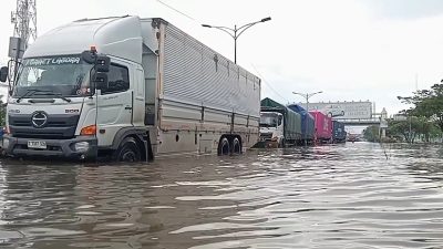 Banjir yang terjadi di Kota Semarang