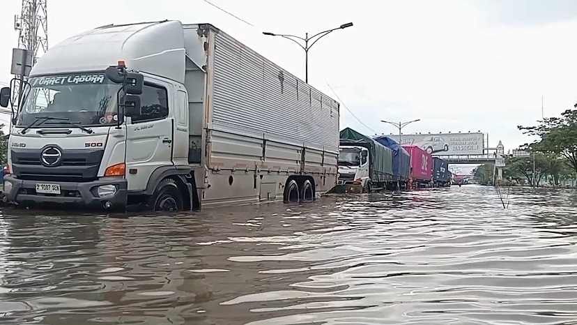 Banjir yang terjadi di Kota Semarang