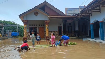 Banjir Welahan Jepara Rendam 464 Rumah, Ketinggian Air Capai 1 Meter
