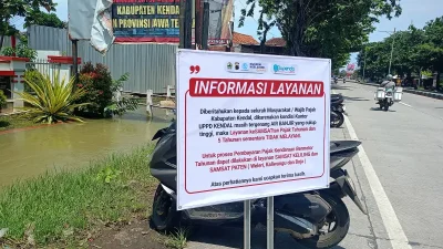 Samsat Kendal Kebanjiran, Pajak 5 Tahunan Tutup Sementara: Ada Kompensasi Denda?