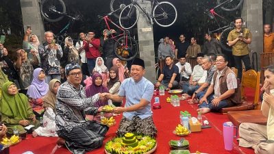 HUT ke-13 Paguyuban PKL Kudus, Bupati Sam’ani Gagas Koperasi PKL Merah Putih