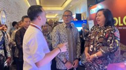 Pemimpin Bank Jateng Cabang Koordinator Surakarta Sutanti saat menghadiri acara Solo Investment Forum 2025 bersama jajaran pejabat terkait