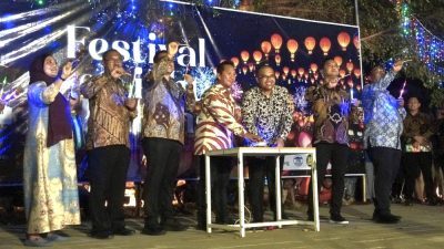 Festival of Light Batang: Taman Bank Jateng Jadi Primadona Baru di Alun-alun