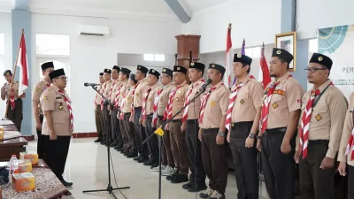 Resmi Dilantik, Pramuka Peduli Kendal Fokus Penanggulangan Bencana